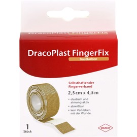 Dracoplast FingerFix 2.5 cm x 4.5 m with Wound Skin
