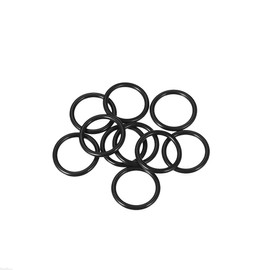 sourcing map Metric Nitrile Rubber O-Rings Sealing Ring Seals Rubber 22 mm Outer Diameter 17 mm Inner Diameter 2.5 mm Width Pack of 10