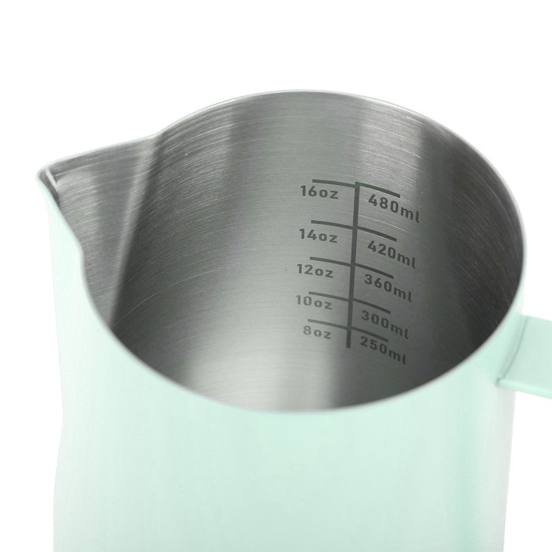 480ML Coffee Frothing Cup 304 Stainless Steel Milk Frother Jug