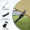 Bungee Cord with Hooks, Pack of 25, Rubber Tensioner with