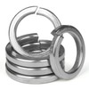 BOUMVID Pack of 10 Spring Washers M8, Spring Washer Shape