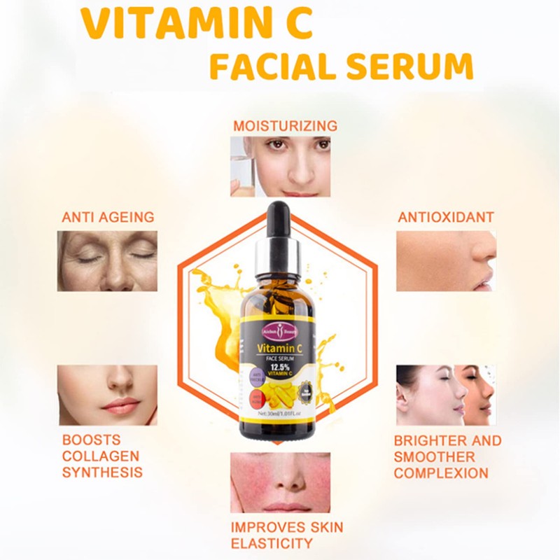 AICHUN BEAUTY 12.5% Vitamin C Face Serum Moisturizing Anti-Freckle Anti-Aging