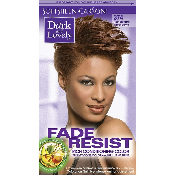 Dark & Lovely Fade Resistant Rich Conditioning Color, No. 374,
