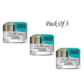 Olay Eyes Collagen Peptide 24 MAX Fragrance Free Eye Cream - 0.5 oz. (Pack Of 3)