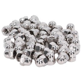 Pack of 50 Stainless Steel Acorn Union Nuts, Fasteners Nut Fasteners Nut Hex Cap Assortment Kit M3 M4 M5 M6 M8 M10 M12(M5), Nut