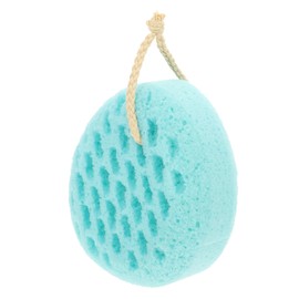 Healeved 3pcs Supple Body Sponge Soft Back Scrubber for Reusable Bath Sponge for Daily Use for Boys and Girls and Adults Comfortable Bathing Fruit