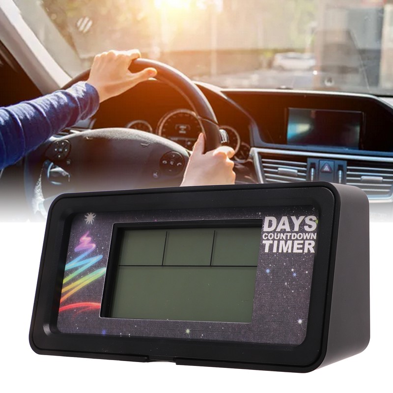 Days Countdown Timer Clock Hours Minutes Seconds Digital LCD Display