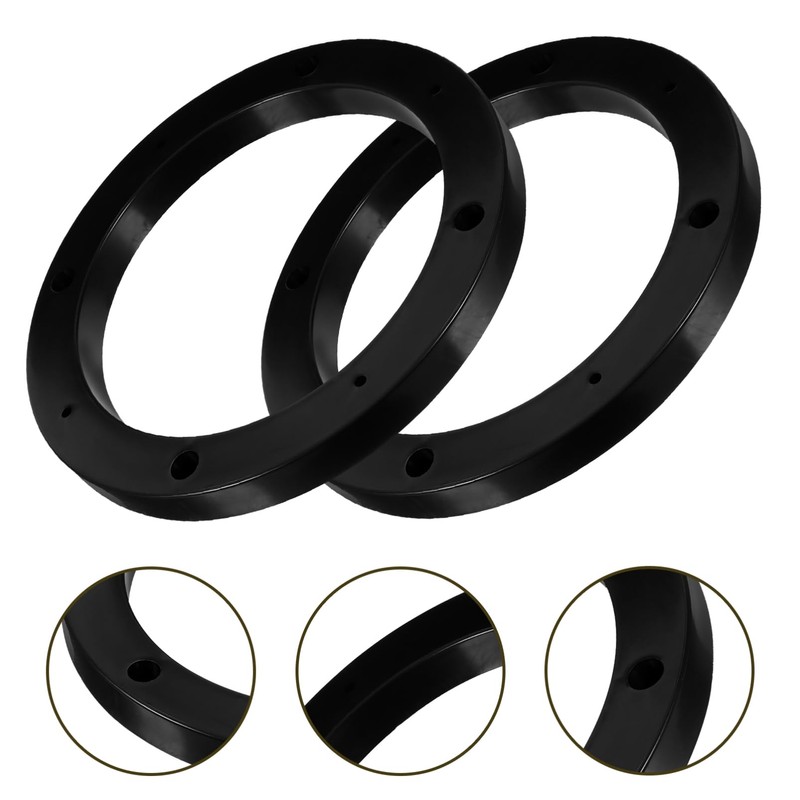 GRIRIW 5-inch Car Speaker Spacer Ring Plastic Speaker Adapter for