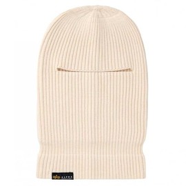 ALPHA INDUSTRIES Men's Beanie Hat Label Balaclava Hat