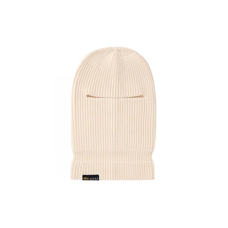 ALPHA INDUSTRIES Men's Beanie Hat Label Balaclava Hat