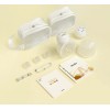 BIOBOO Hug Double Wearable Breast Pump- White, New Sealed 24mm,