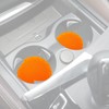 Car Cup Holder Coaster, 4 Pack 7CM Diameter PVC Non-Slip
