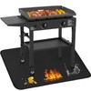 Amerbro Grill Mats for Outdoor Grill Accessories Compatible with Blackstone