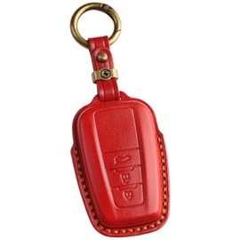 [smasol] Corolla Cross Key Cover, New RAV4 50 Series Key Case, Prius 50 Series Key Cover, C-HR Exclusive Design, Crown 20 Series Key Case, Genuine Leather, Key Cover, Key Cover, Custom Parts, Dress