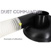 DUST COMMANDER KBHC100R spiral hose clamp, set of 4, 100