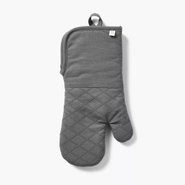Figmint Oven Mitt Dark Gray - Figmint™:Solid Cotton,Machine Washable,14"x7