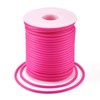 FASHEWELRY 27.34 Yards Hollow Pipe Rubber Cords 3mm Rubber Hollow