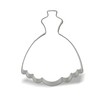 Keewah Dress Cookie Cutter, 4.5”, Stainless Steel