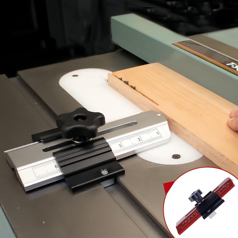 Orivin Woodworking Thin Rip Table Saw Jig Guide Tool for