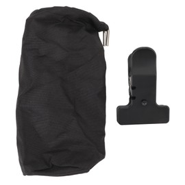 Drumstick Holder Bag with Detachable Clip Oxford Cloth Storage Bucket Organizer for Drum Sticks Mallets Brushes