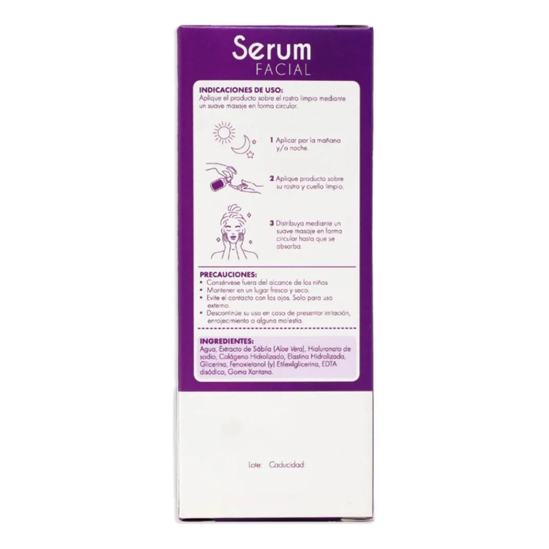Belabel Sérum Facial Hidratante Antiarrugas Ácido Hialurónico 30ml