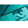 Lashuma Oslo Sauna Towel, Lying Towel, Turquoise, Green, Absorbent Sauna