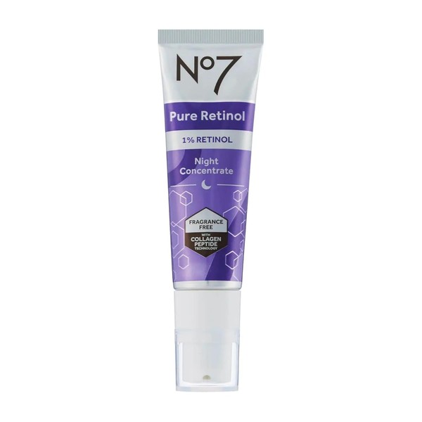 No7 Pure Retinol 1% Retinol Night Concentrate - Anti Wrinkle