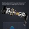 Wireless Earbuds For Music Wireless BT 5.3 Earbuds With Led