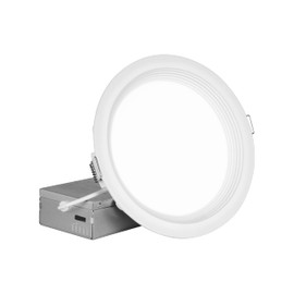 NICOR Lighting REL61120SRRWH REL-R Canless Downlight, 6in, White