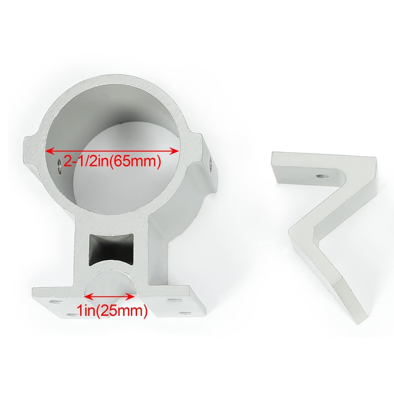 KUAFU RV Starlink and Flag Pole Mount Fit 1" RV
