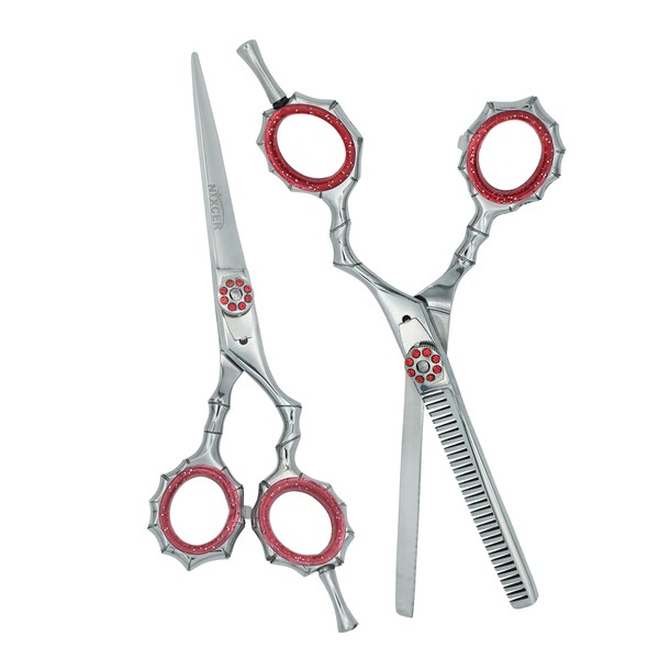 Nixcer Hair Cutting & Thinning/Texturizing Shears Set Professional Hair Cutting