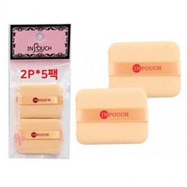 Chilsung Square SR Puff 10P Makeup Cover Beauty