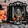 Pinetree Art Halloween Bathroom Wall Decor, Skeleton Gothic Wall Art
