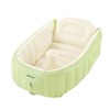 Richell 4973655216033 Plush Baby Bath Plus Green 1 Piece (x1)