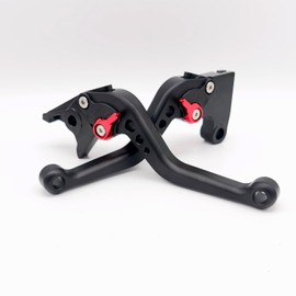 Replacement for Triumph Trident 660 2021-2024 Short Brake Clutch Lever CNC Aluminum Alloy Accessories (Black `red)