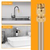 Tesmotor Universal Kitchen Mixer Tap Hose Pipe Connector, Garden Hose