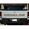 AUTOCARIMAGE RAISED TAILGATE LETTERS for RIDGELINE 2024 2025 BLACK CAMO