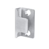 Cubicle Lock Keep U Shaped in Satin Stainless Steel for