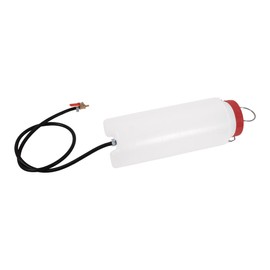 MOTO4U Auxiliary Gas Fuel Tank Universal Motorcycle Gas Tank Repair Tool Kit Auxiliary Fuel Tank 2L with Fuel Hose,Cut Off Valve and Lid with Air Outlet
