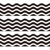Black White Stripe Bulletin Board Border Trim for Classroom Decoration