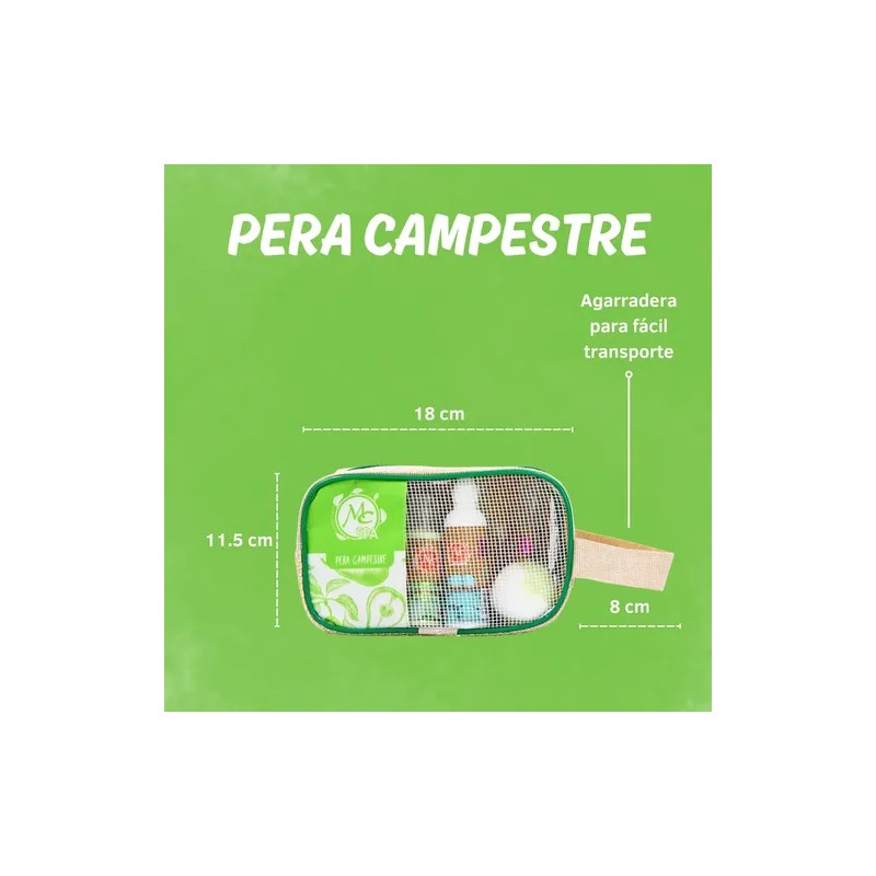 Kit Spa. Humectantes, Exfoliante, Pedicure. 9pzs. Mc Spa.
