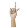 TOUROCMONT Wooden Hand Drawing Doll, Model Hand, 18 cm, 30