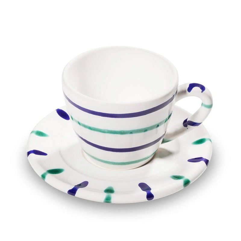 GMUNDNER KERAMIK Espresso for You Gourmet Crockery Set, Traunsee Tableware,