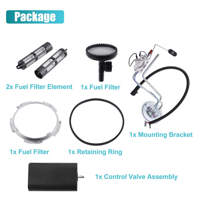 X AUTOHAUX 1 Set Diesel Fuel Sending Unit Kit for