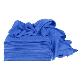 CleanAide Microfiber Cleaning Towels, Reusable Lint-Free and Absorbent Cloth for Kitchen and Car Use, 300GSM, 12 x 12 in. Blue, 50-pack