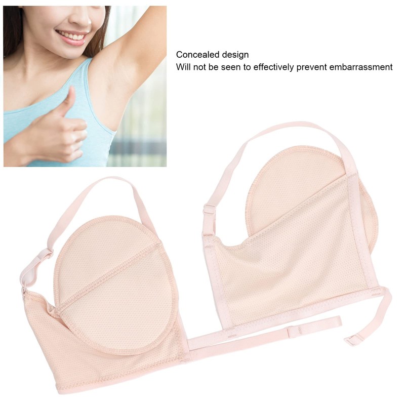Underarm Sweat Pads,Reusable Underarm Armpit,Armpit Highly Absorbent Washable Sweat Pads