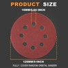 BMOTL 100Pcs 80 Grit Sanding Discs 5 Inch 8 Hole: