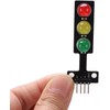 Mini Traffic Light LED Display Board Module 3.3-5V Compatible with
