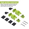 RT-TCZ for Wrangler TJ Hood Latches Catch Kit Compatible with