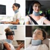 통풍형목보호대 목디스크보조기 목고정 거북목 견인기 Breathable Cervical Collar Neck Support Brace Disc Relief Traction